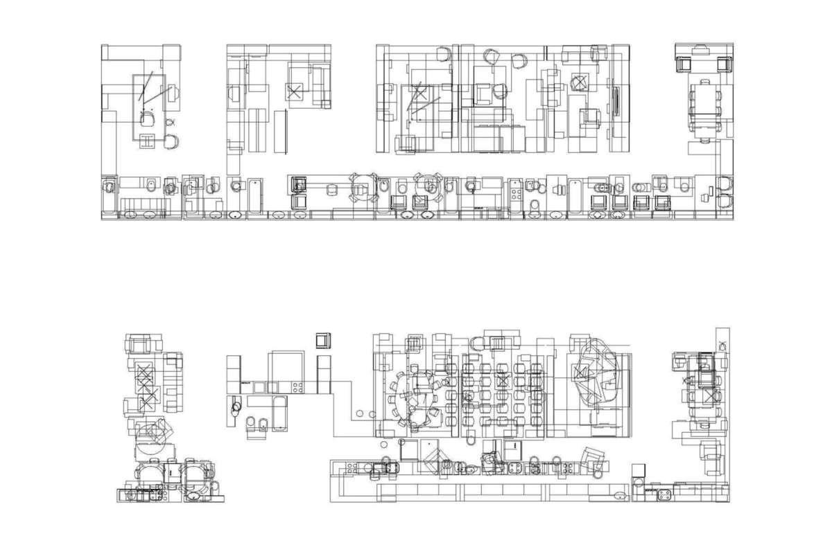 Ventura-Helou house.  Single-family home to include extended family.